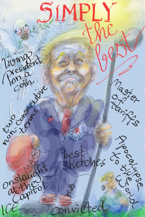 Trump, World, USA, President