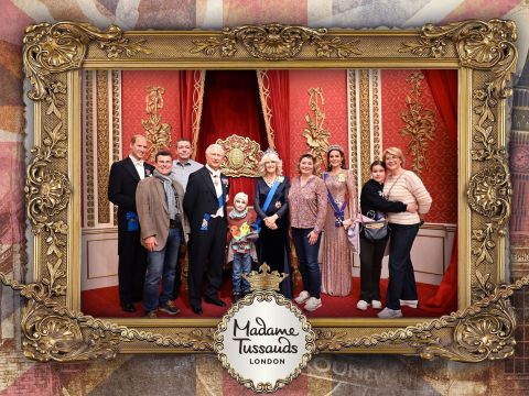 London, Tussaud’s, Family