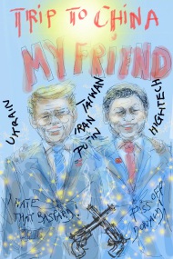 Trump, War, Iran, Xi, Taiwan