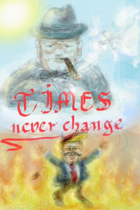 Churchill, History, Trump, Gulf, Iran War, USA, Israel