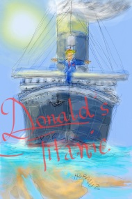 Trump, War, Iran, Titanic