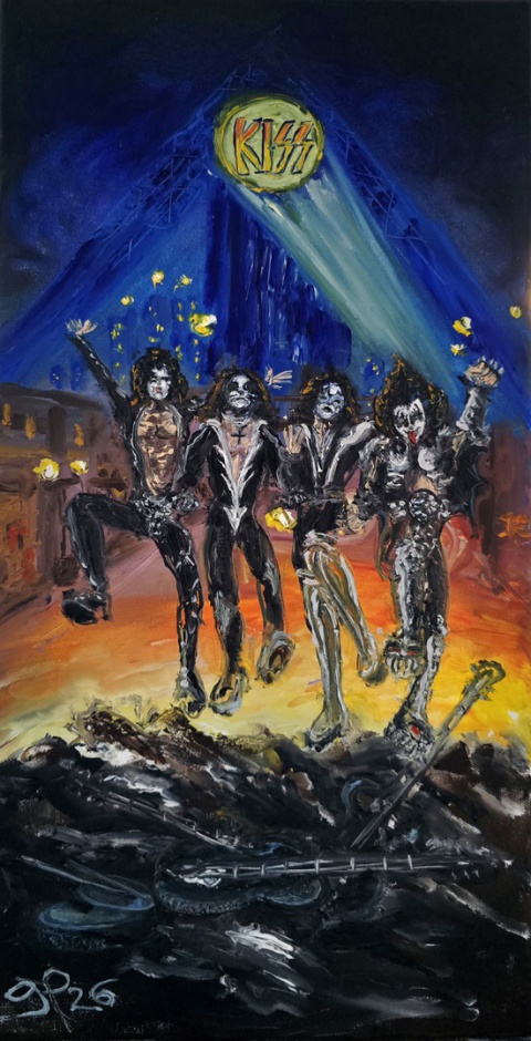 Kiss, Rock, Music