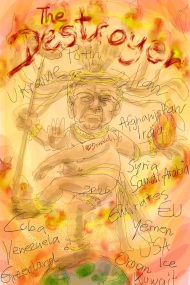 Trump, Destroyer, World, Shiva
